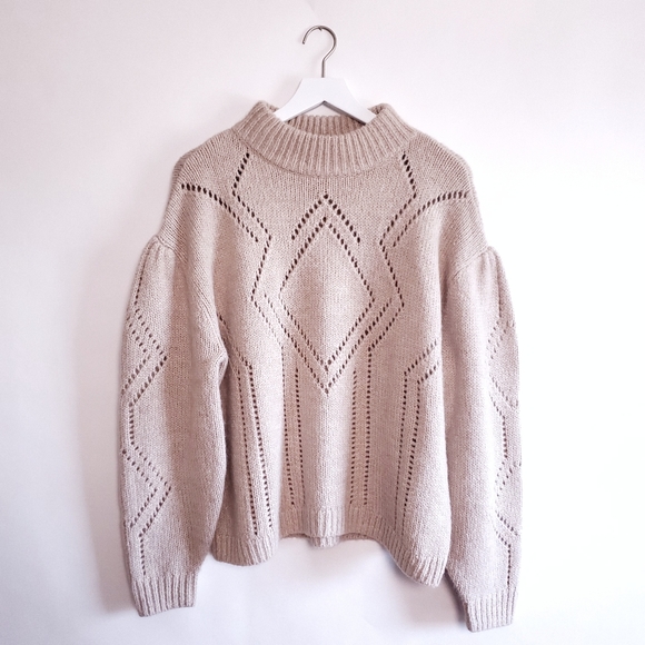 H&M Sweaters - H&M Mock Neck Knit Sweater